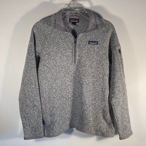 Patagonia 1/4 Zip Better Sweater Women Size M